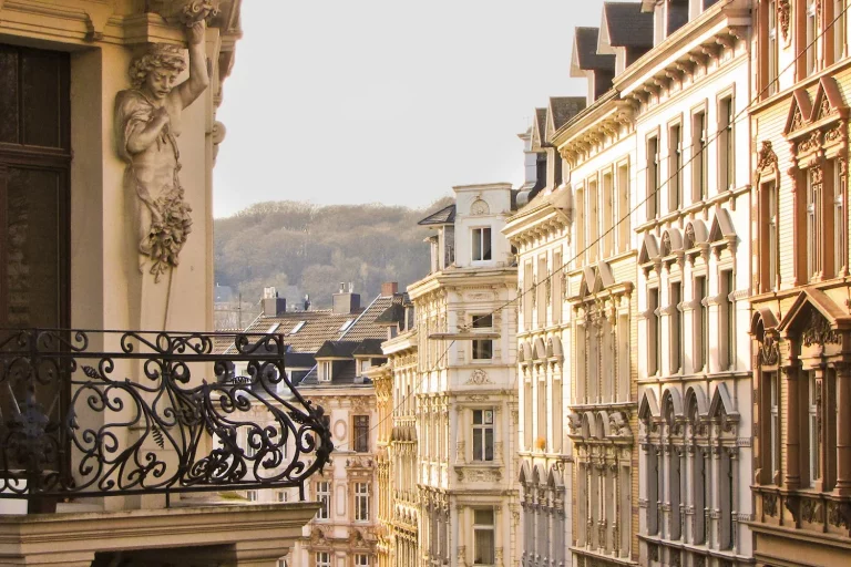 Blick in die Wuppertaler Altstadt