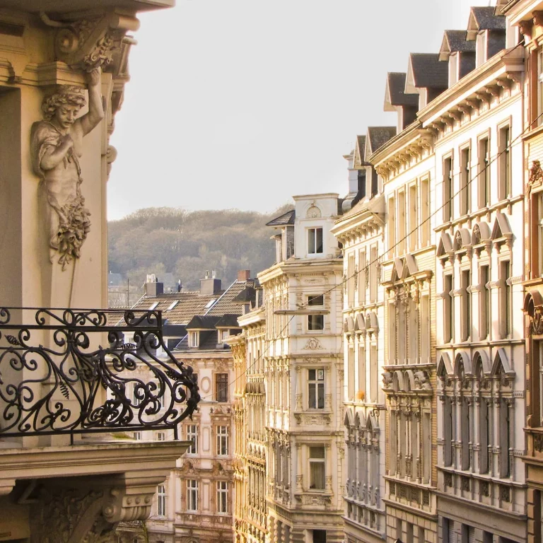 Blick in die Wuppertaler Altstadt